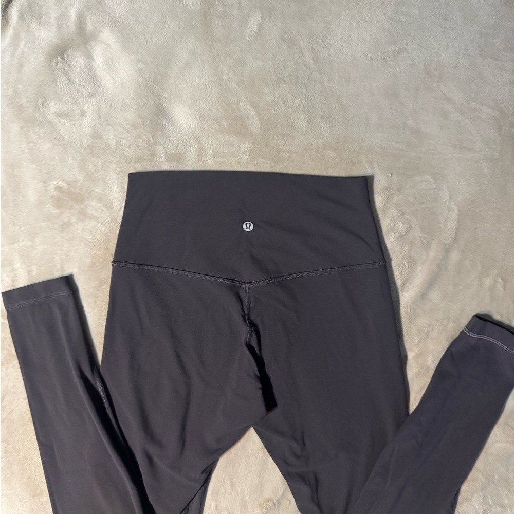 Lululemon Athletica Charcoal High-Rise Leggings